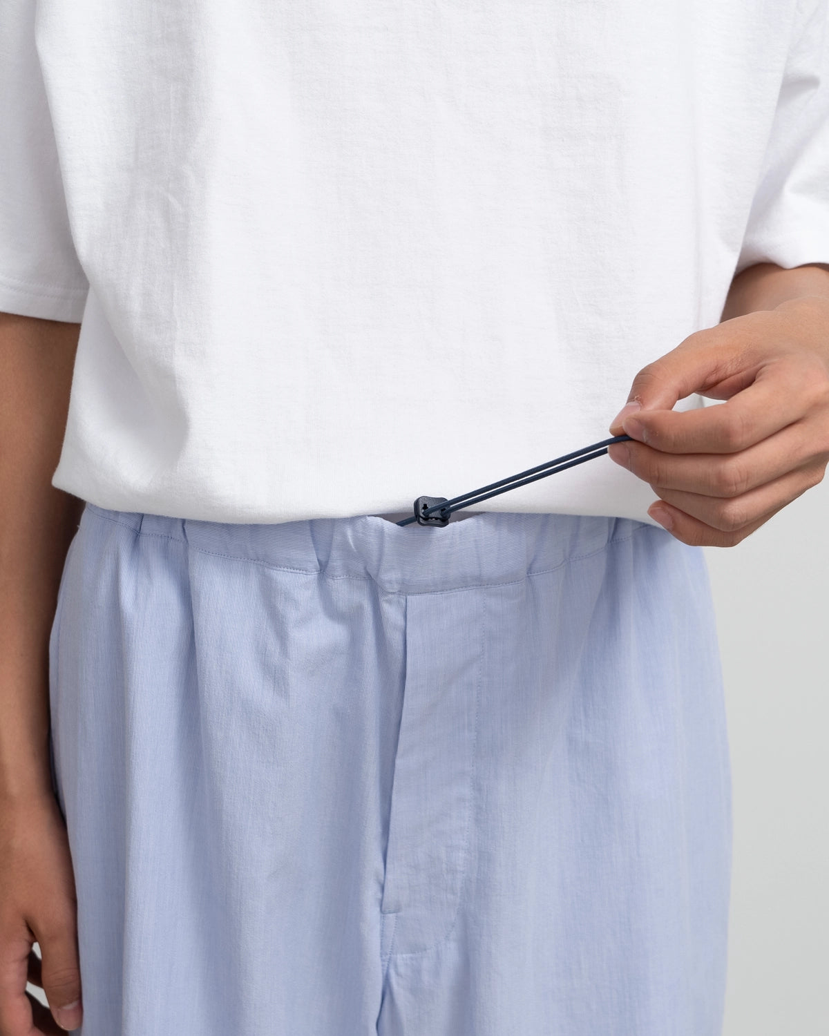 Graphpaper / Seersucker Easy Track Pants (GM251-40065)