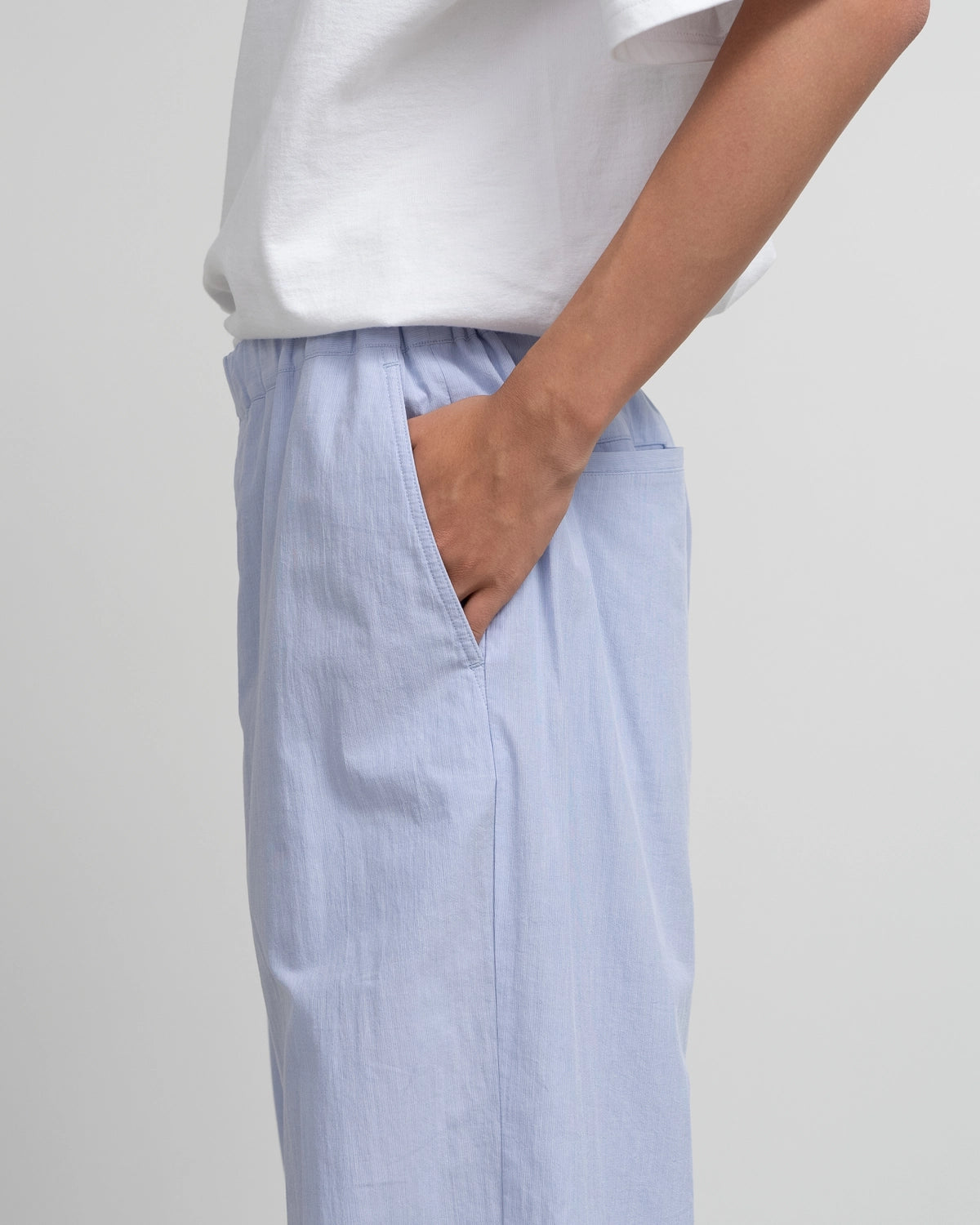 Graphpaper / Seersucker Easy Track Pants (GM251-40065)