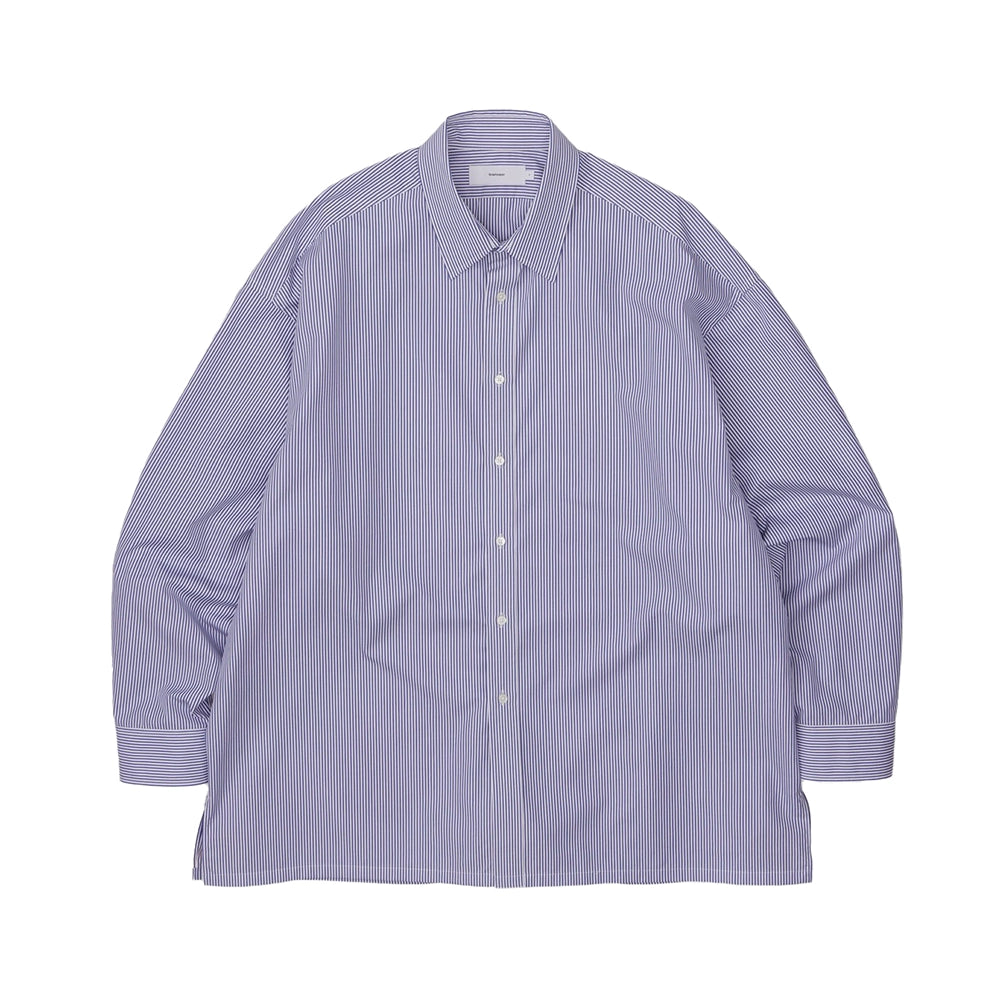 Graphpaper の Hight Count Regular Collar Shirt(GM241-50030STB)