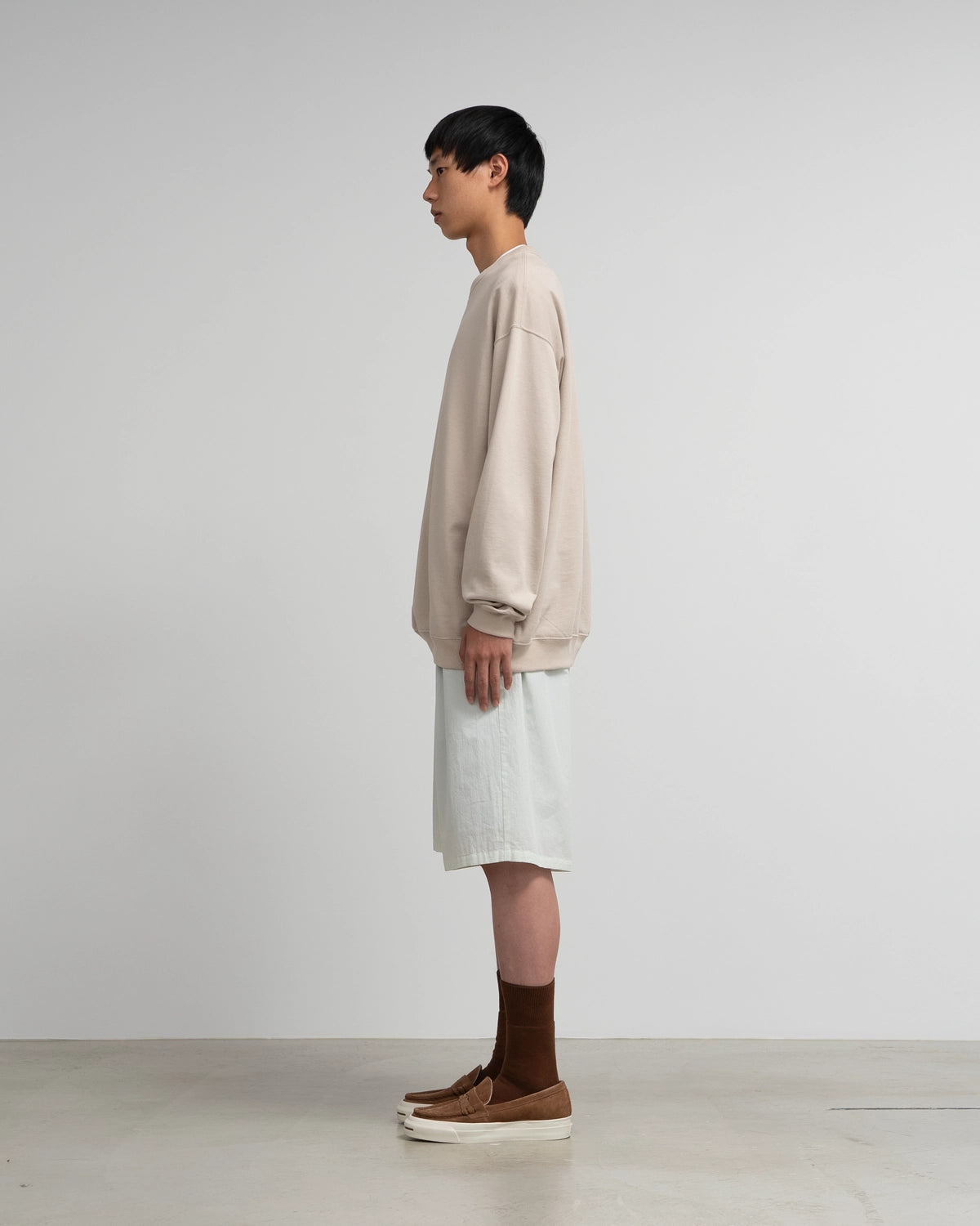 Graphpaper / Seersucker Easy Track Shorts (GU251-40066)
