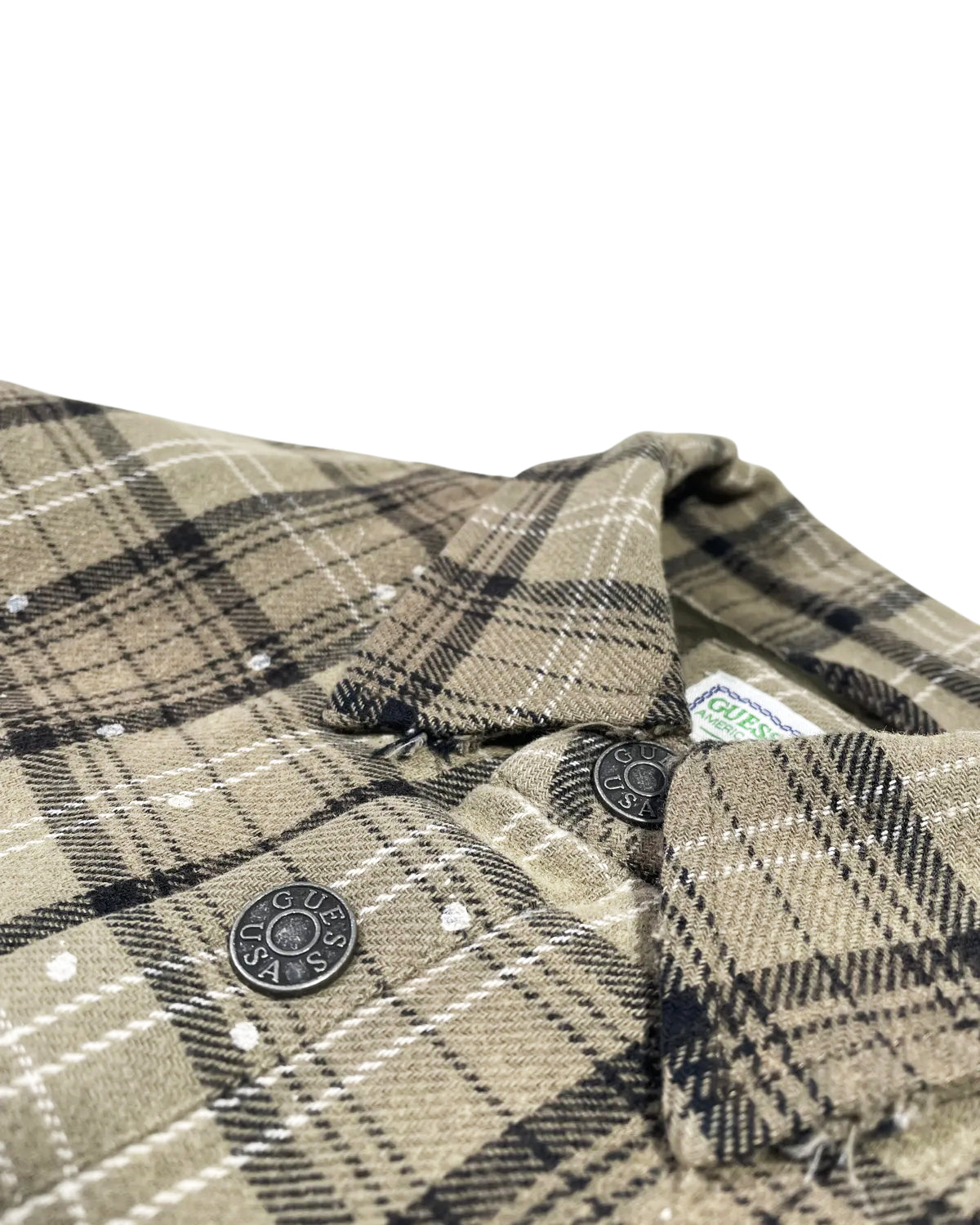 GUESS U.S.A / M / FLANNEL SHIRT  (M5BH05WF910-L81L)