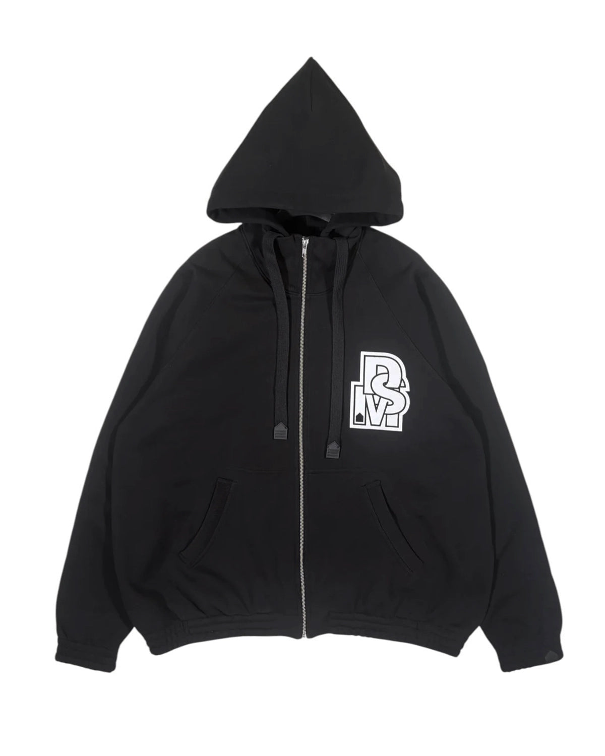 DOVER STREET MARKET kei ninomiya / ZIPPED HOODIE COTTON BACK PILE KNIT (DSM01T005)