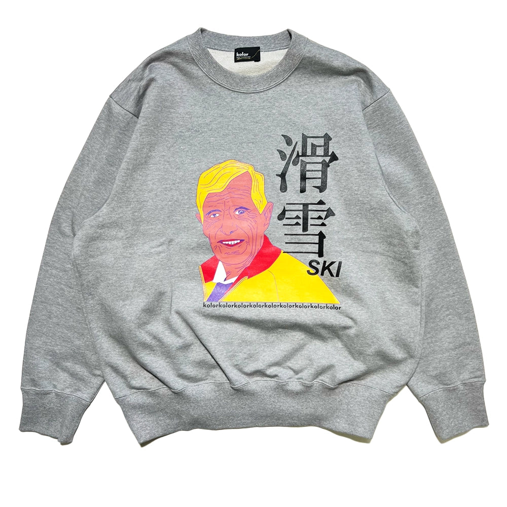 kolor の SWEAT (24SCM-T10206)