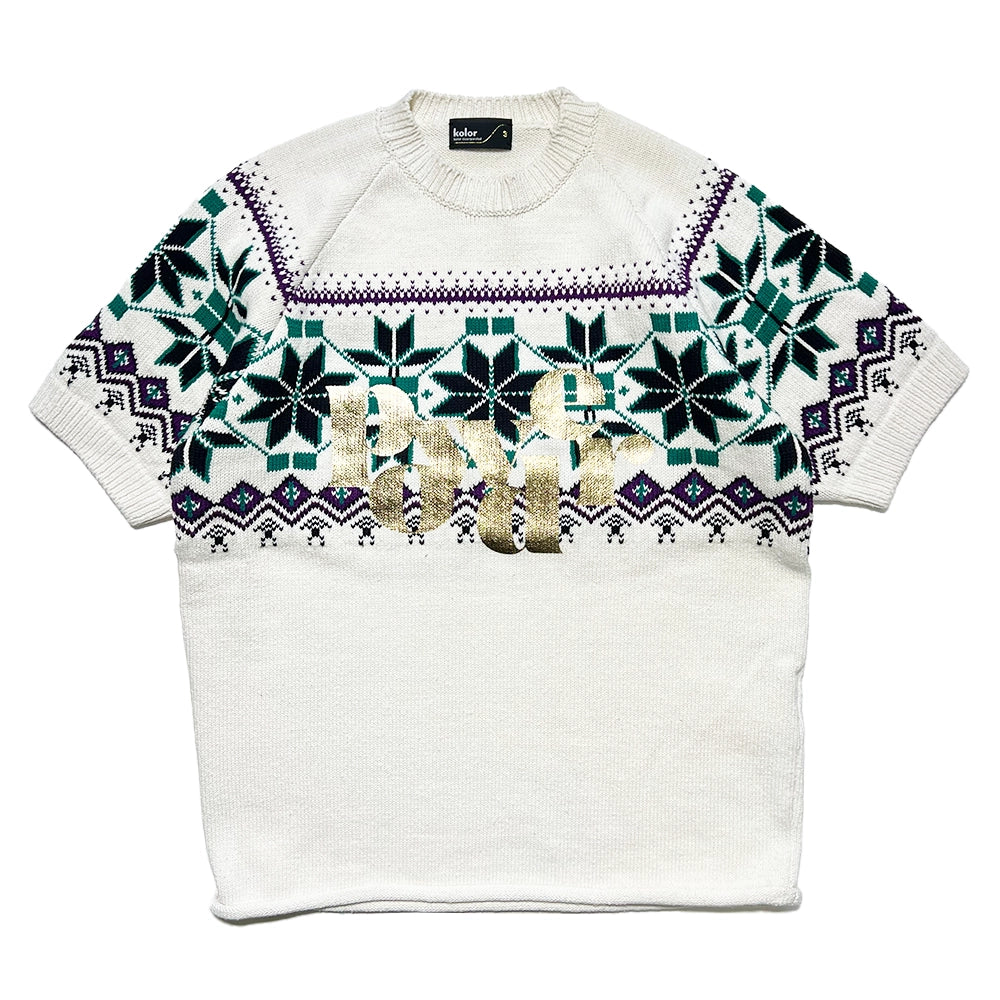 kolor の KNIT T-SHIRT (24SCM-N02302)