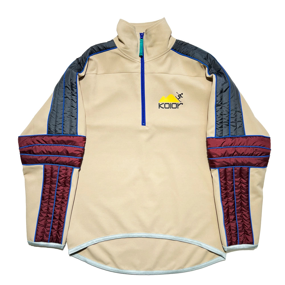 kolor のHALF ZIP JERSEY (24SCM-B01101)