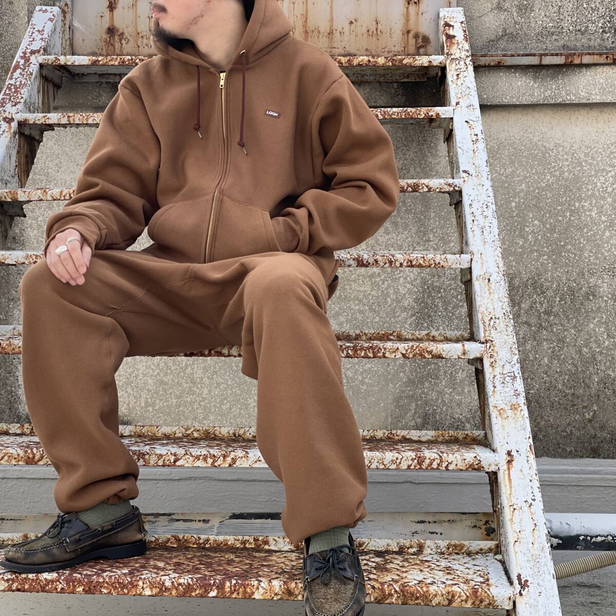 LQQK STUDIO/SIGNATURE ZIPUP HOODY