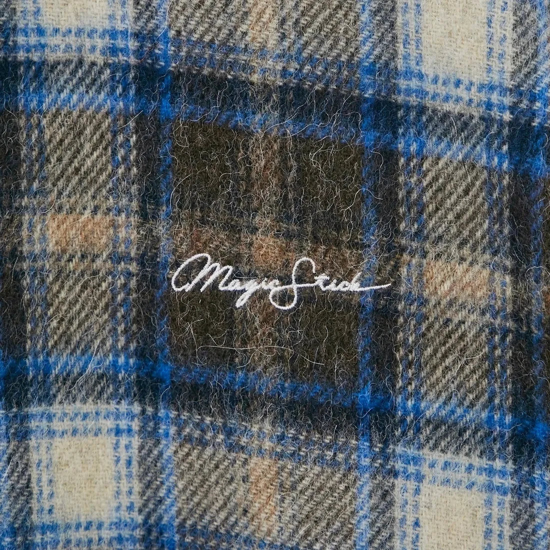 MAGIC STICK / 2 Face Flannel Shirt (ROYAL BRED)