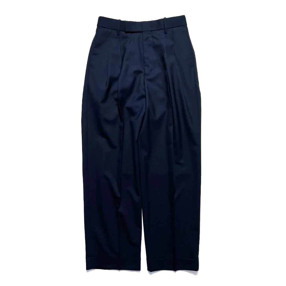 MARKAWARE / DOUBLE PLEATED CLASSIC WIDE TROUSERS