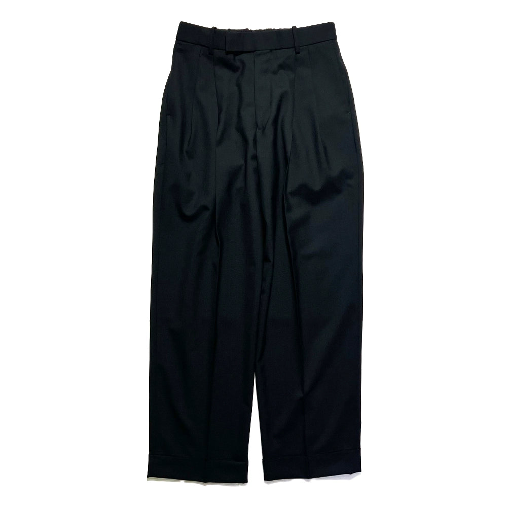 MARKAWARE / DOUBLE PLEATED CLASSIC WIDE TROUSERS