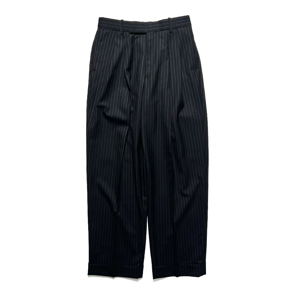 MARKAWARE / DOUBLE PLEATED CLASSIC WIDE TROUSERS