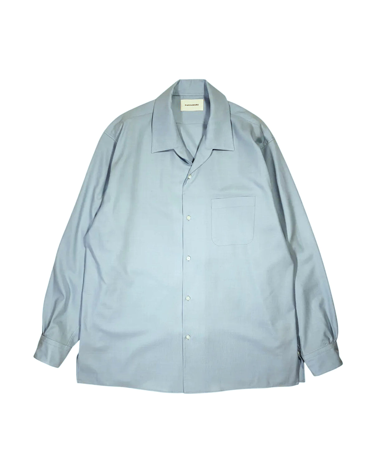 MARKAWARE / ITALIAN OPEN COLLAR SHIRT (A26A06SH02C)
