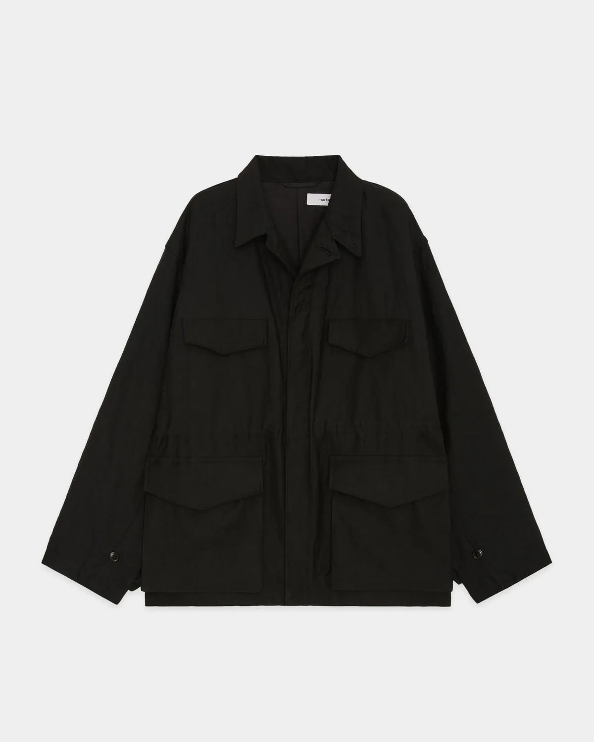 marka の Wool/Linen Moleskin / Military Jacket (M26C11BL01C)