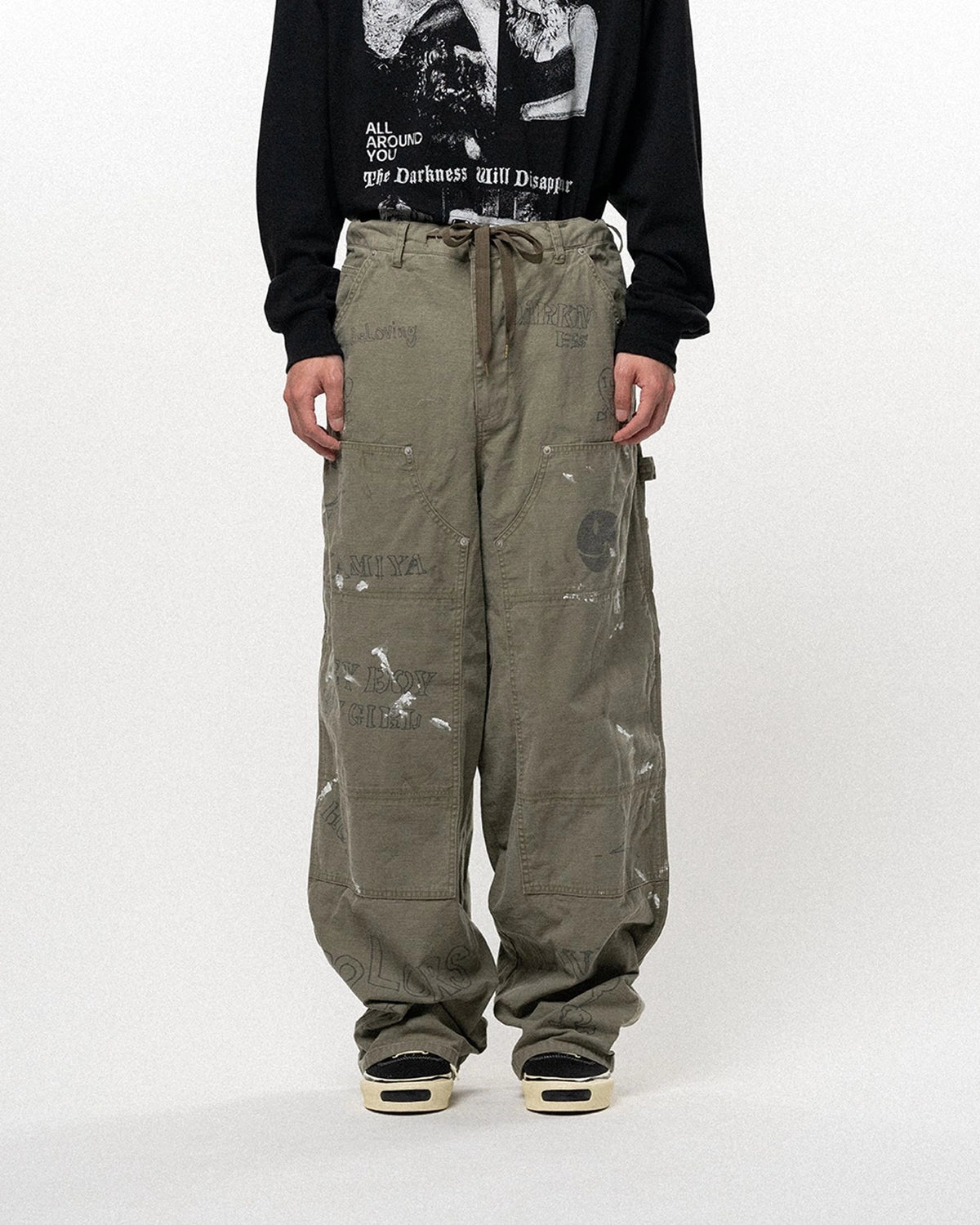 KAMIYA / Graffiti Painter Pants (G16PT023)