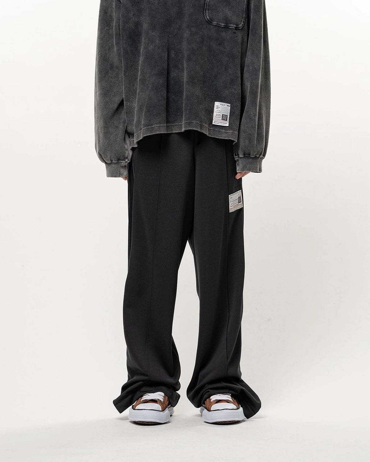 Maison MIHARA YASUHIRO / Folded Track Pants (A17PT562)