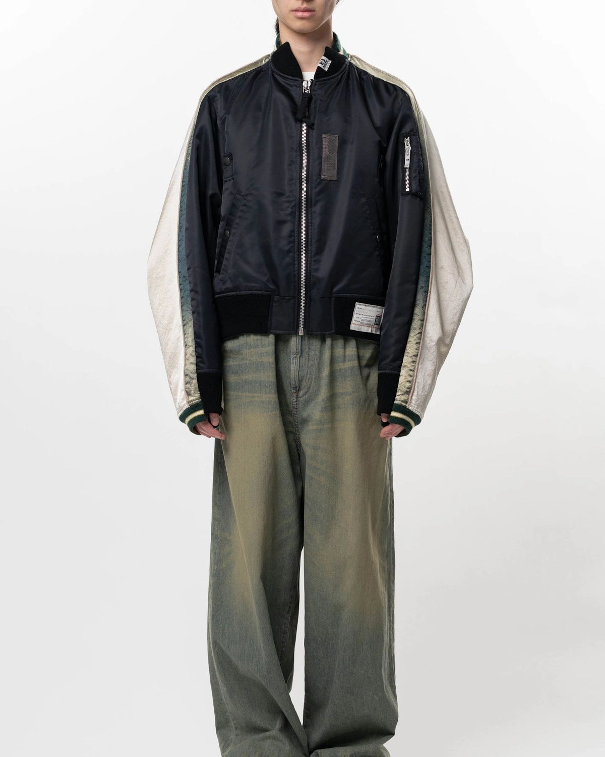 Maison MIHARA YASUHIRO / COMBINED MA-1 × SJ (A16BL052)