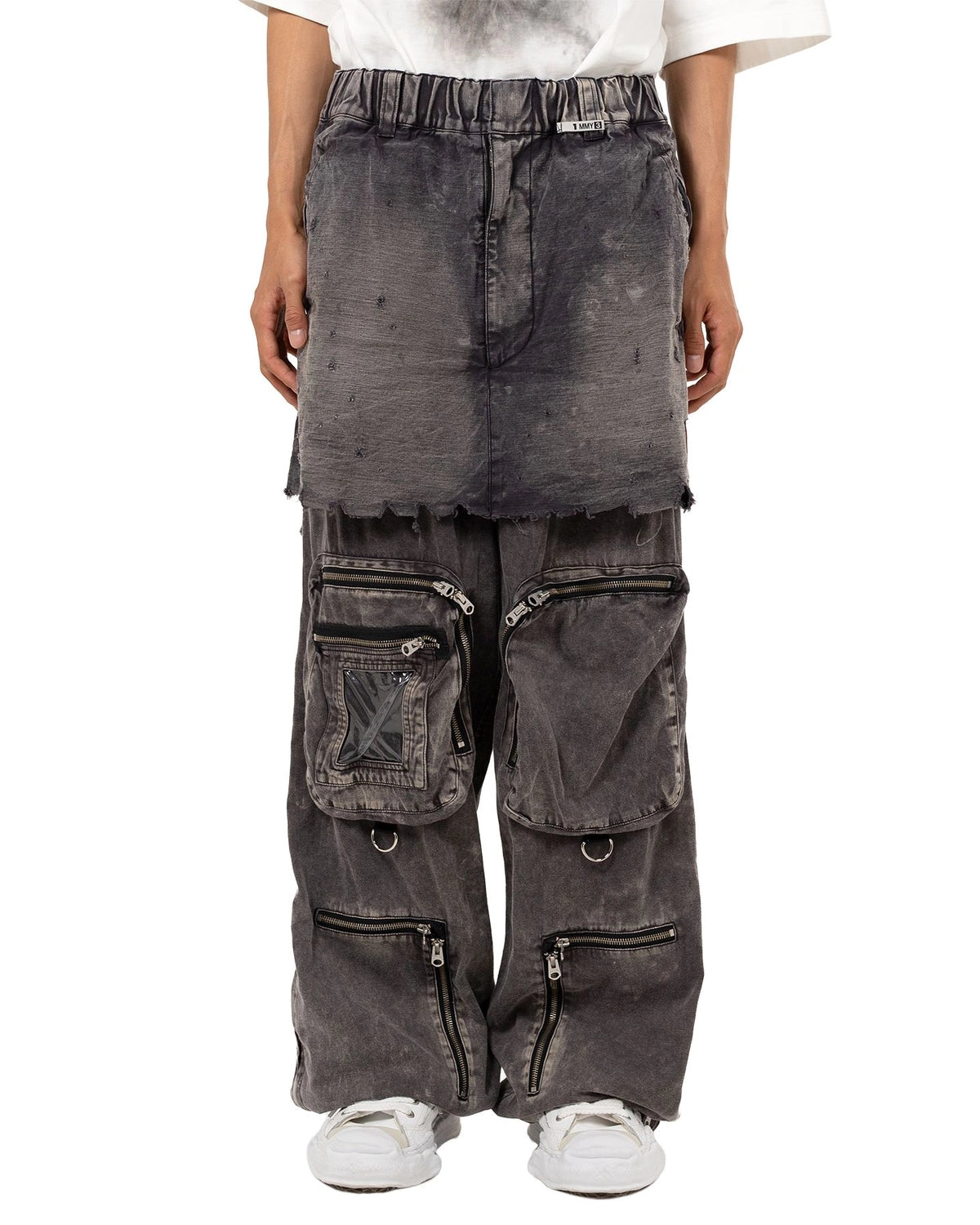 Maison MIHARA YASUHIRO / Waist Layered Flight Pants (A15PT052)