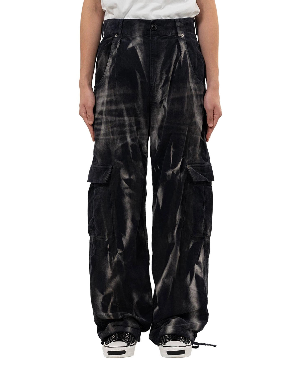 KAMIYA / Sun Faded Like Corduroy Fatigue Pants (G15PT034)