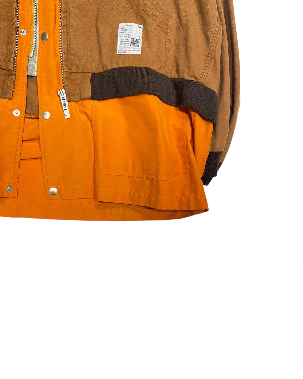 Maison MIHARA YASUHIRO / TRIPLE LAYERED COAT (J16CT151)