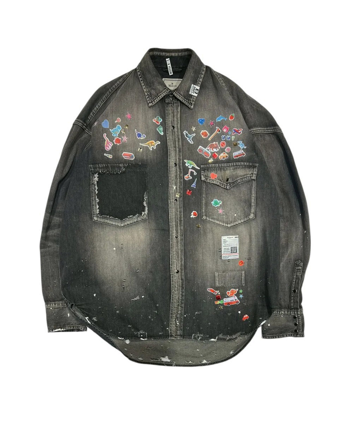 Maison MIHARA YASUHIRO / DENIM SHIRTS w STK (J16SH125)