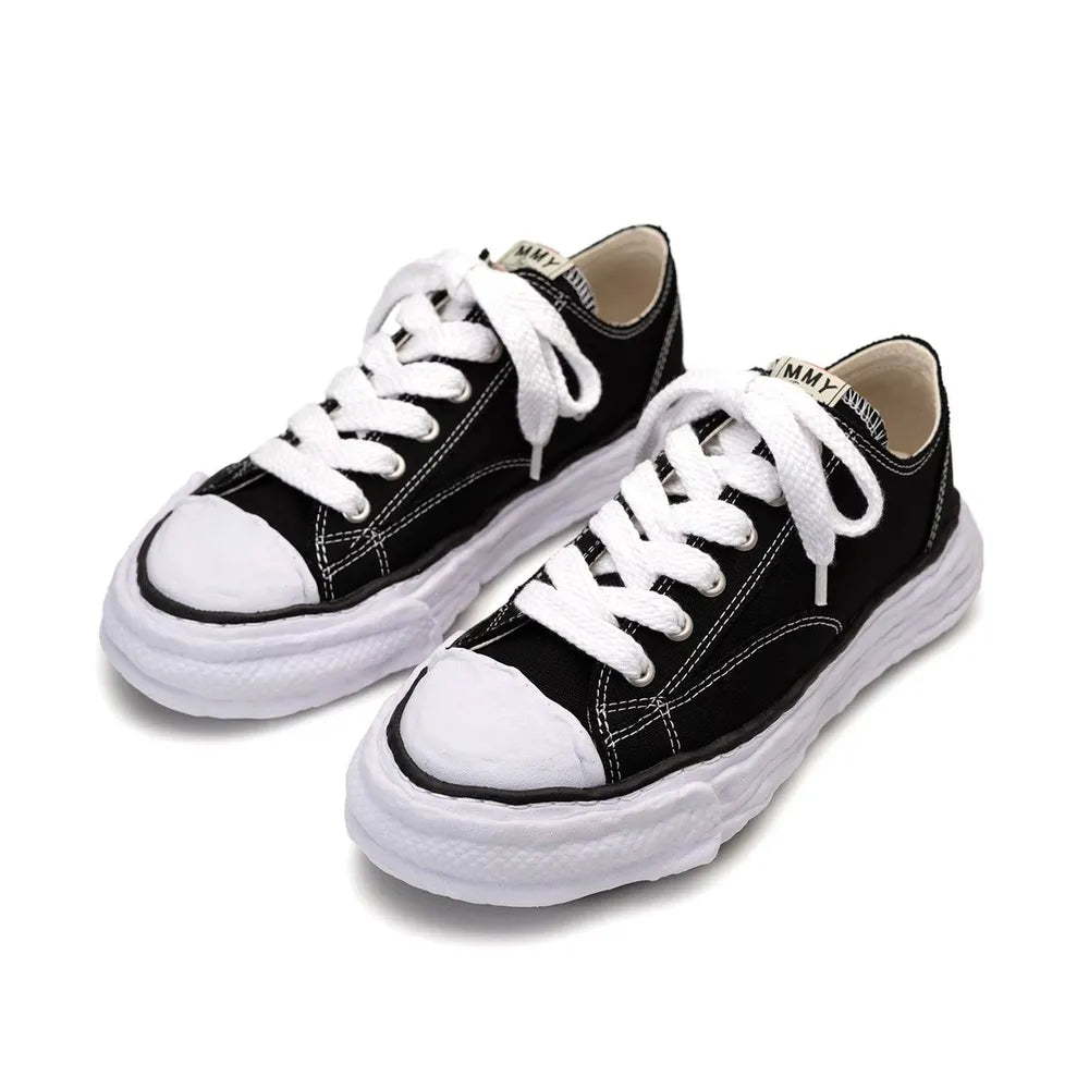 Maison MIHARA YASUHIRO / PTS23 CANVAS LOW-TOP (A11FW702)