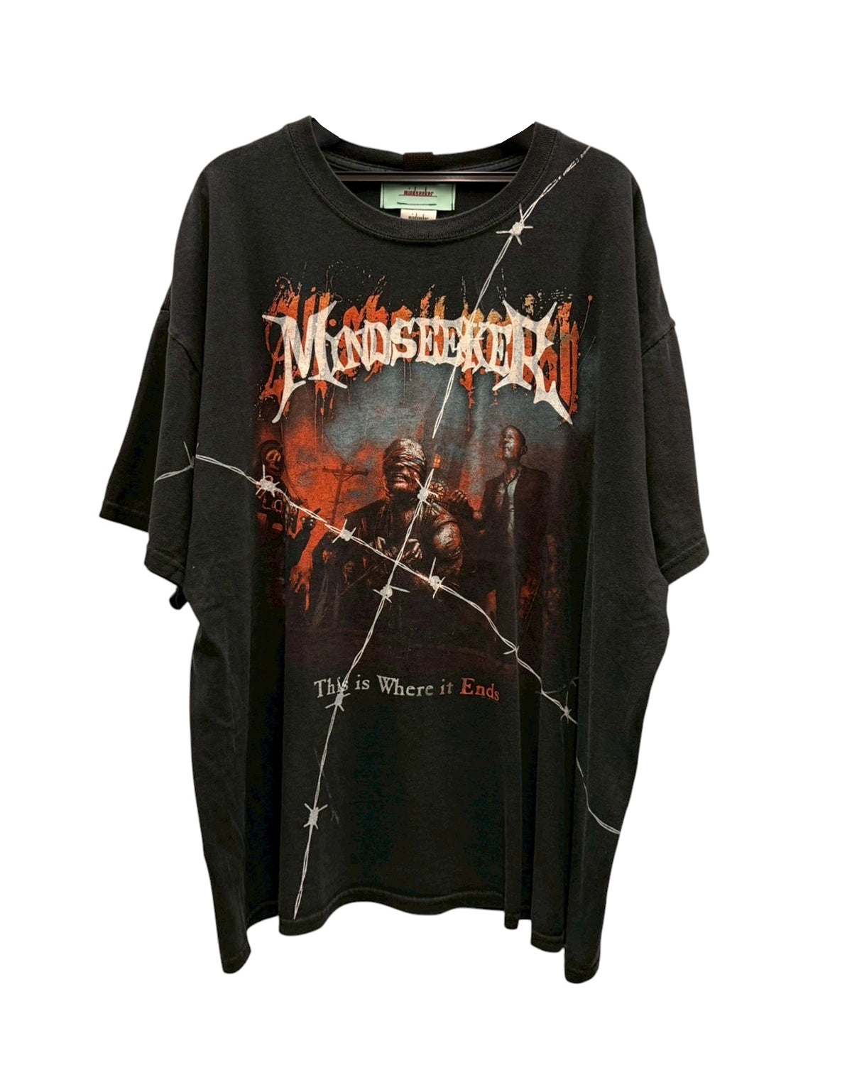 mindseeker の Vintage Printed Tee (MSV-25-156)