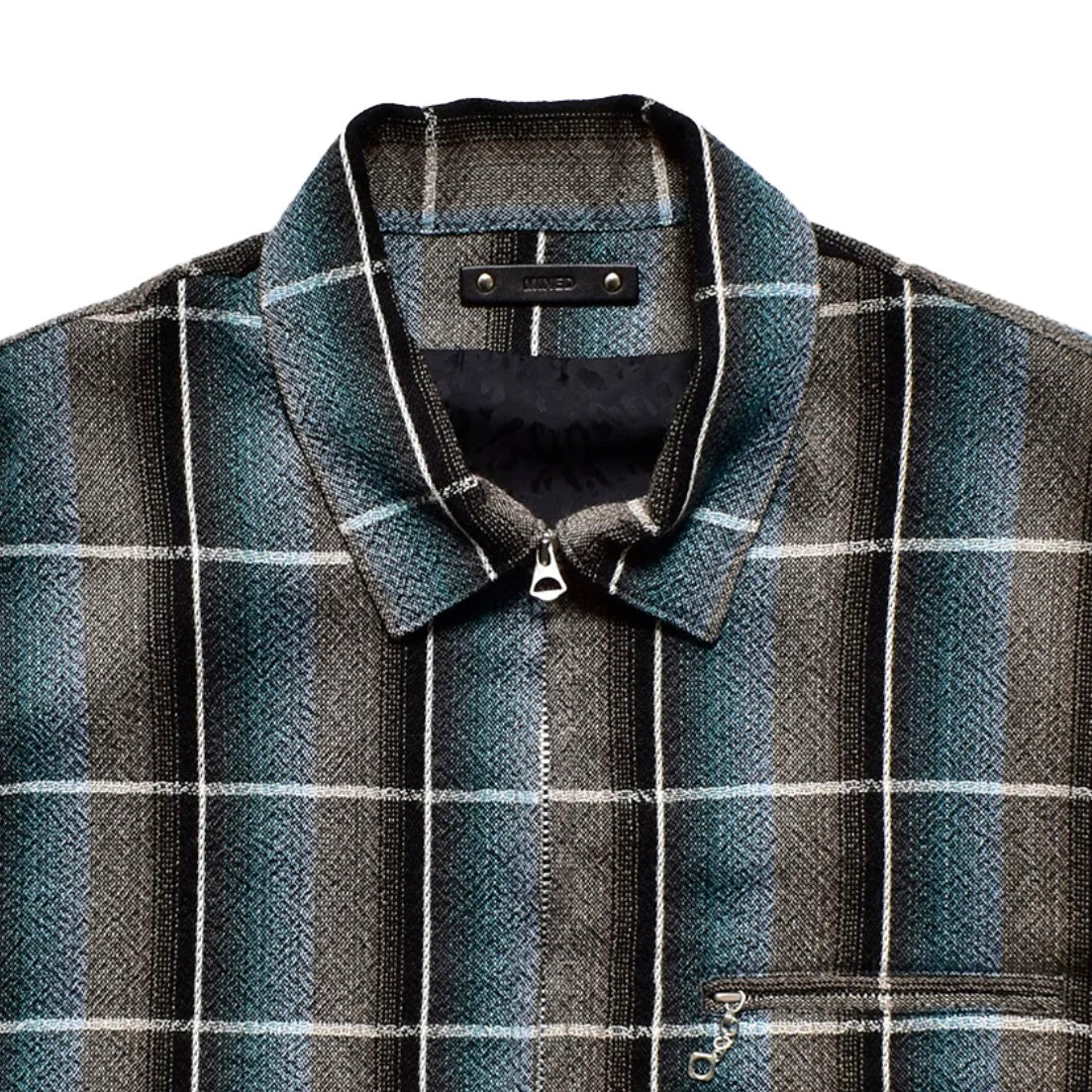 MINEDENIM  / Wool.Ry Check Harrington JKT