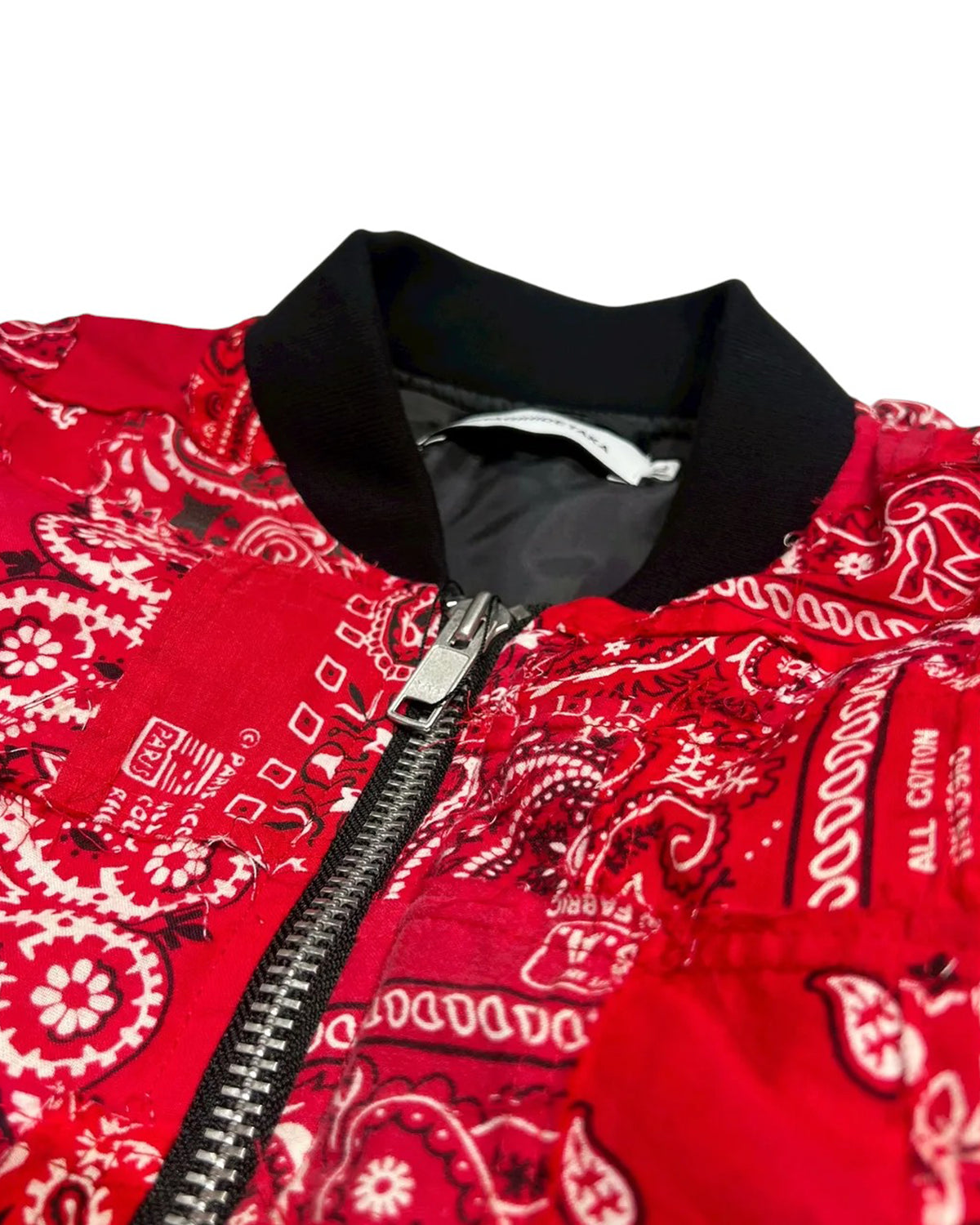 MIYAGIHIDETAKA -Rafu- / Bandana Patchwork MA-1 (MH055)