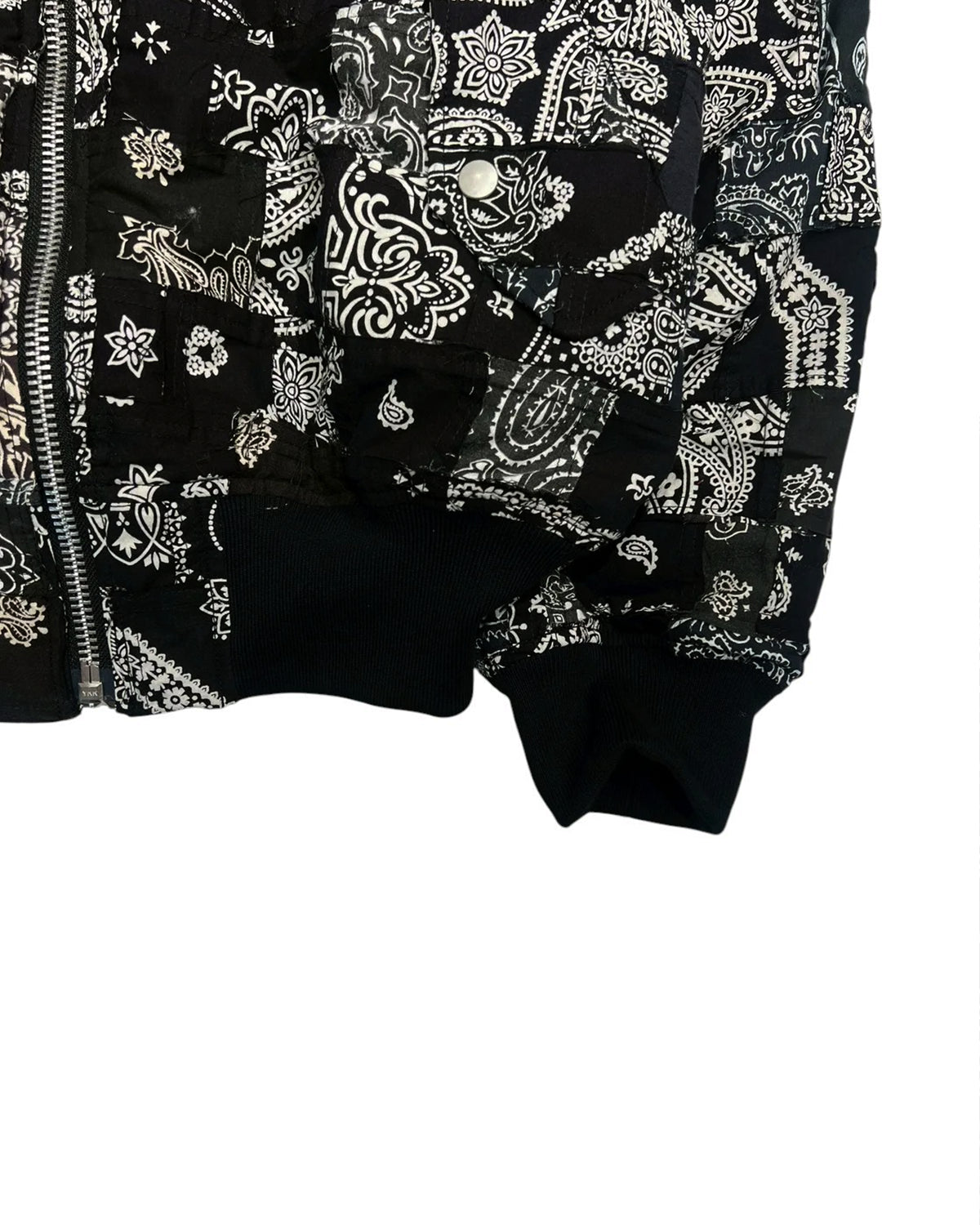 MIYAGIHIDETAKA -Rafu- / Bandana Patchwork MA-1 (MH055)