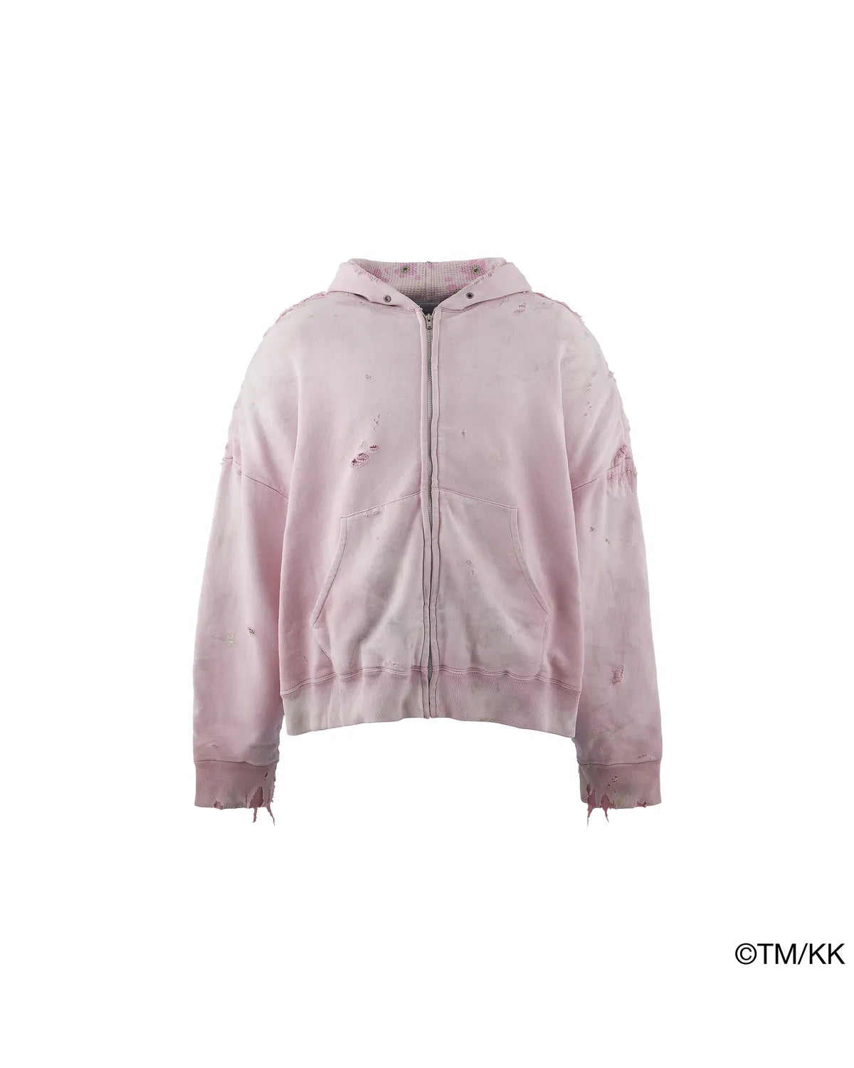 mononoke・made の DOUBLE FC ZIP HOODIE / SAKURA (MT-MK8-0000-012)