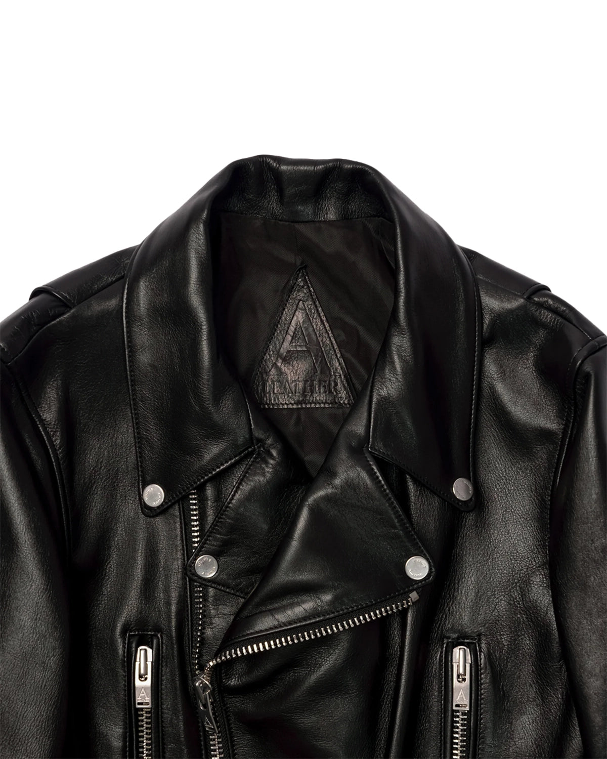 A LEATHER / MOTO JACKET (AMJ240105617)
