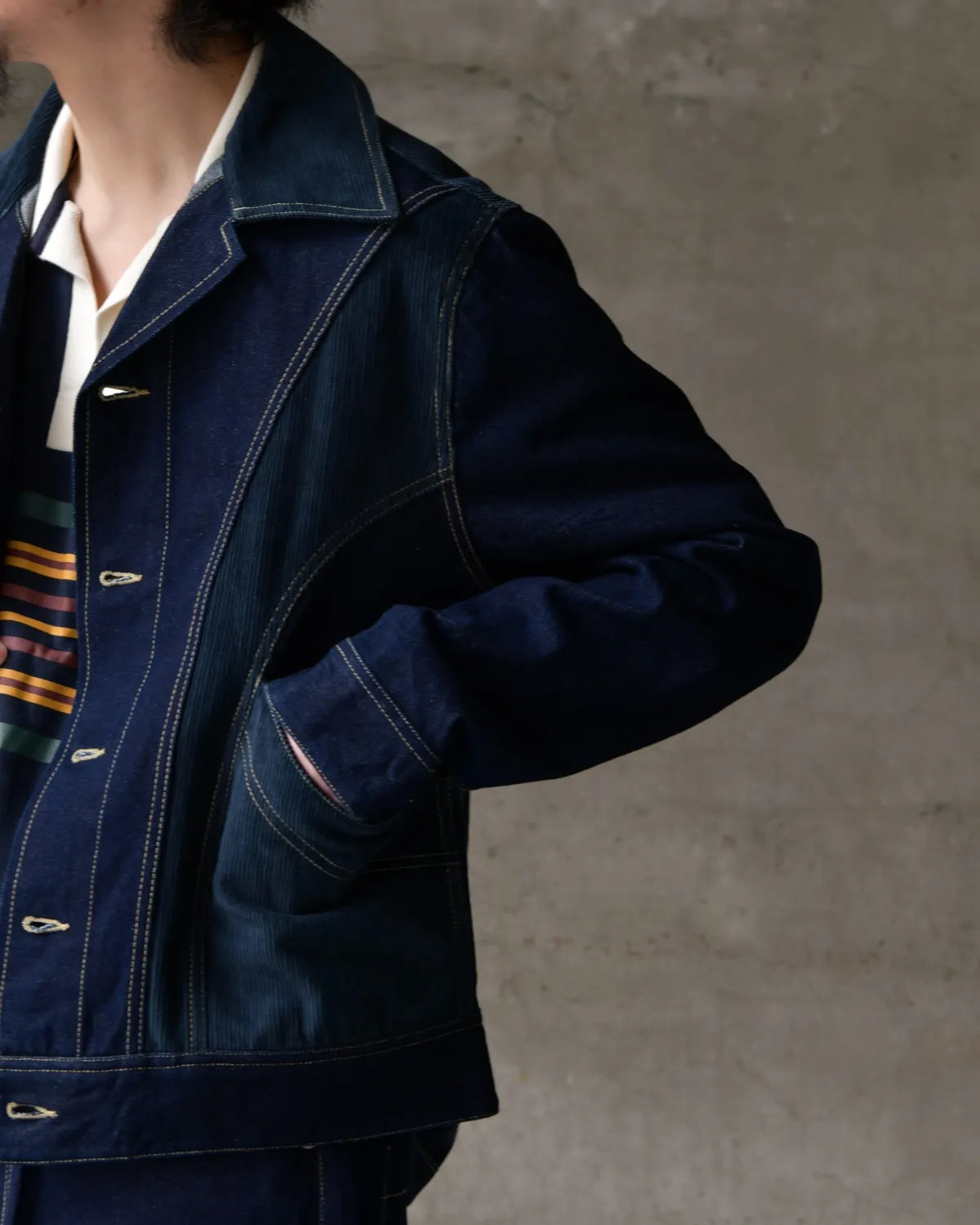 NICHOLAS DALEY / REBEL JACKET (ND-SS26-RBJ-DNM)