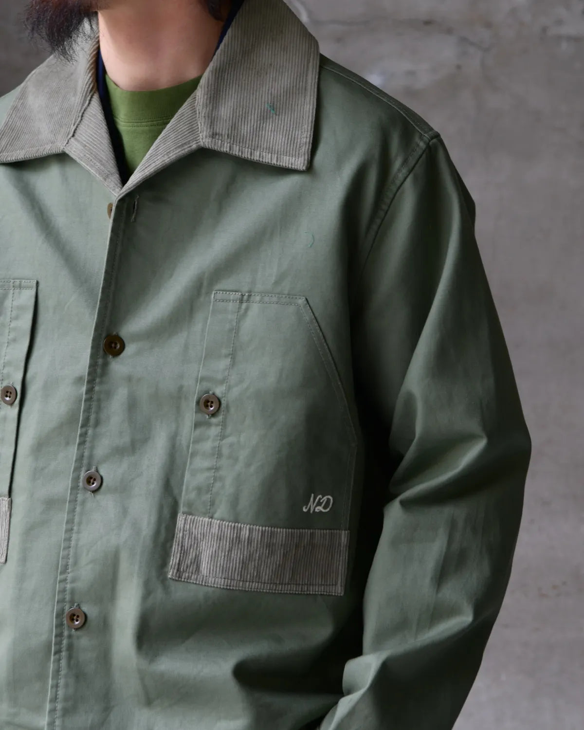 NICHOLAS DALEY / WORKERS JACKET (ND-SS26-WKS-RVS)
