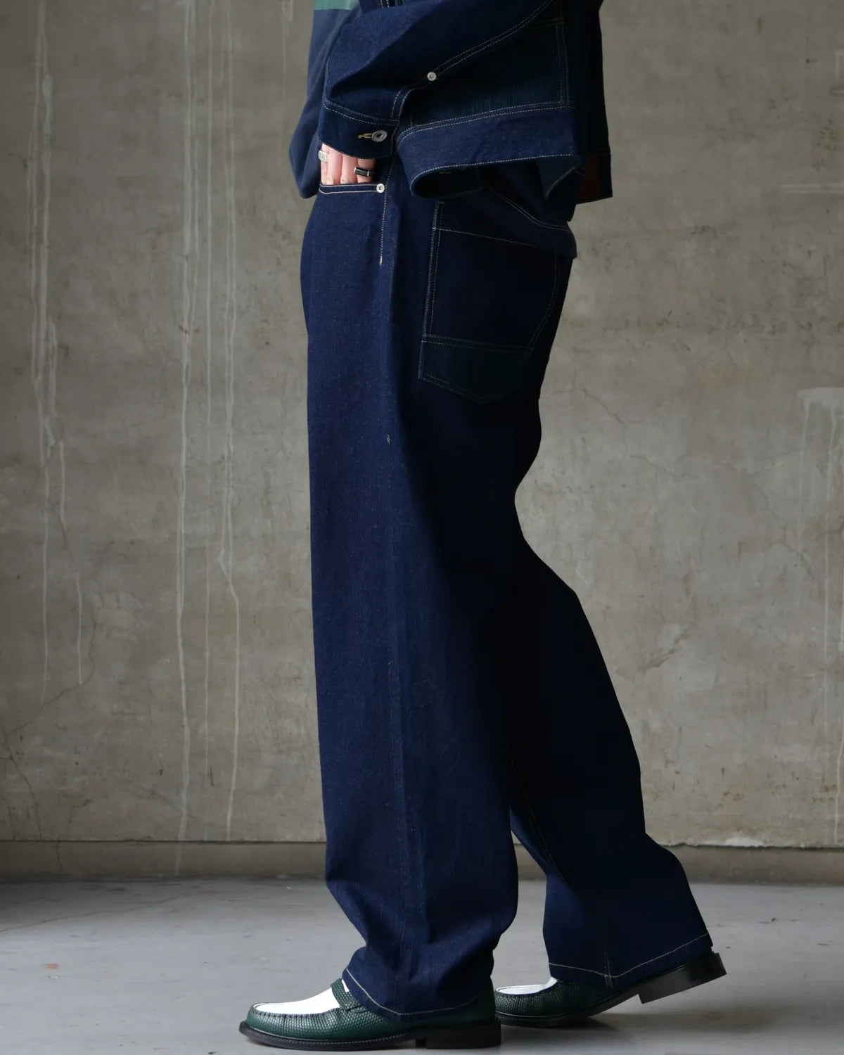 NICHOLAS DALEY / FIVE POCKET JEAN (ND-26SS-FPJ-DNM)