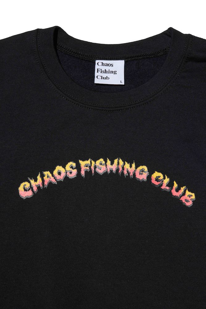 Chaos Fishing Club / EVIL FLAME CREWNECK  L/S