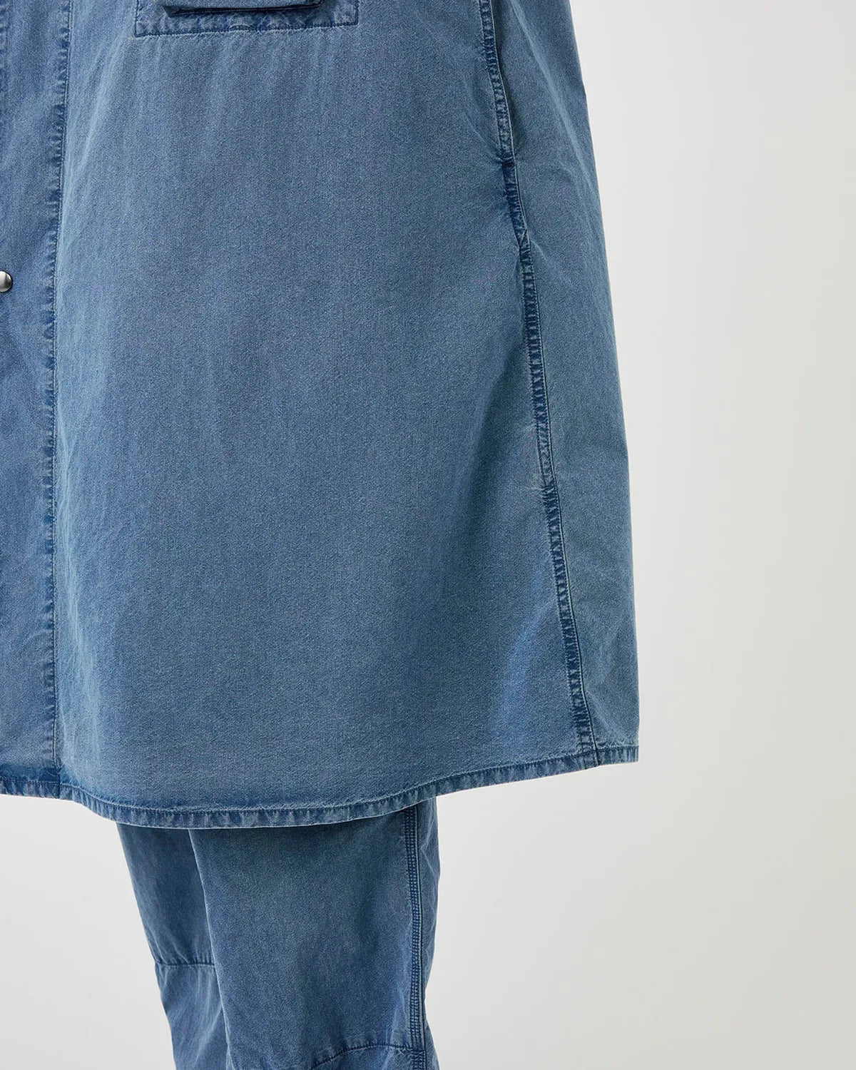 nanamica / Indigo Weather Field Coat (S26SB001)