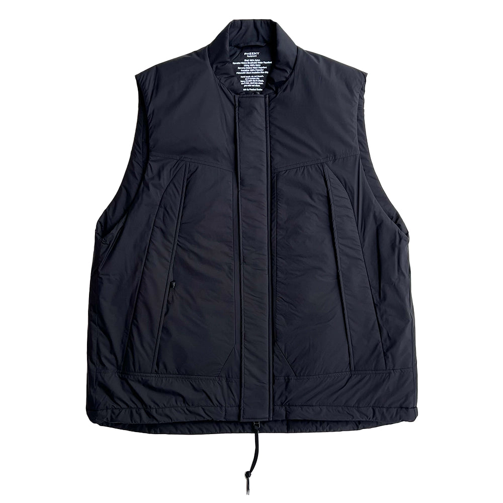 PHEENY / Nylon rip padding vest