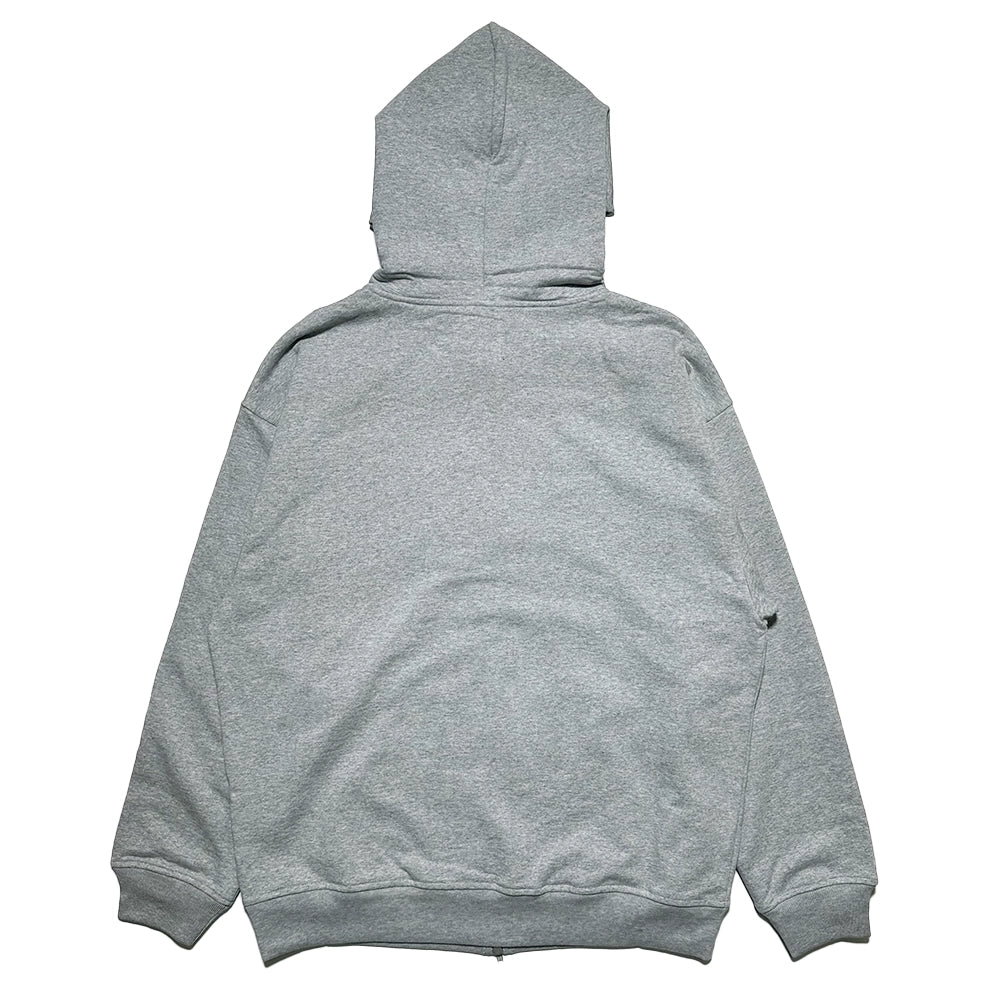 RASSVET / LOGO ZIPPED HOODIE KNIT