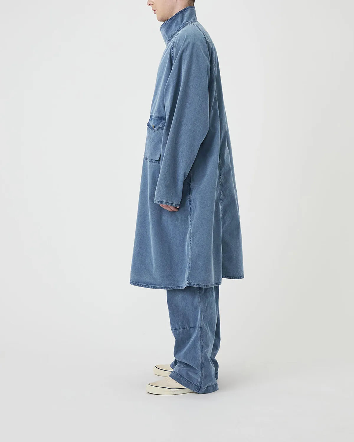 nanamica / Indigo Weather Field Coat (S26SB001)