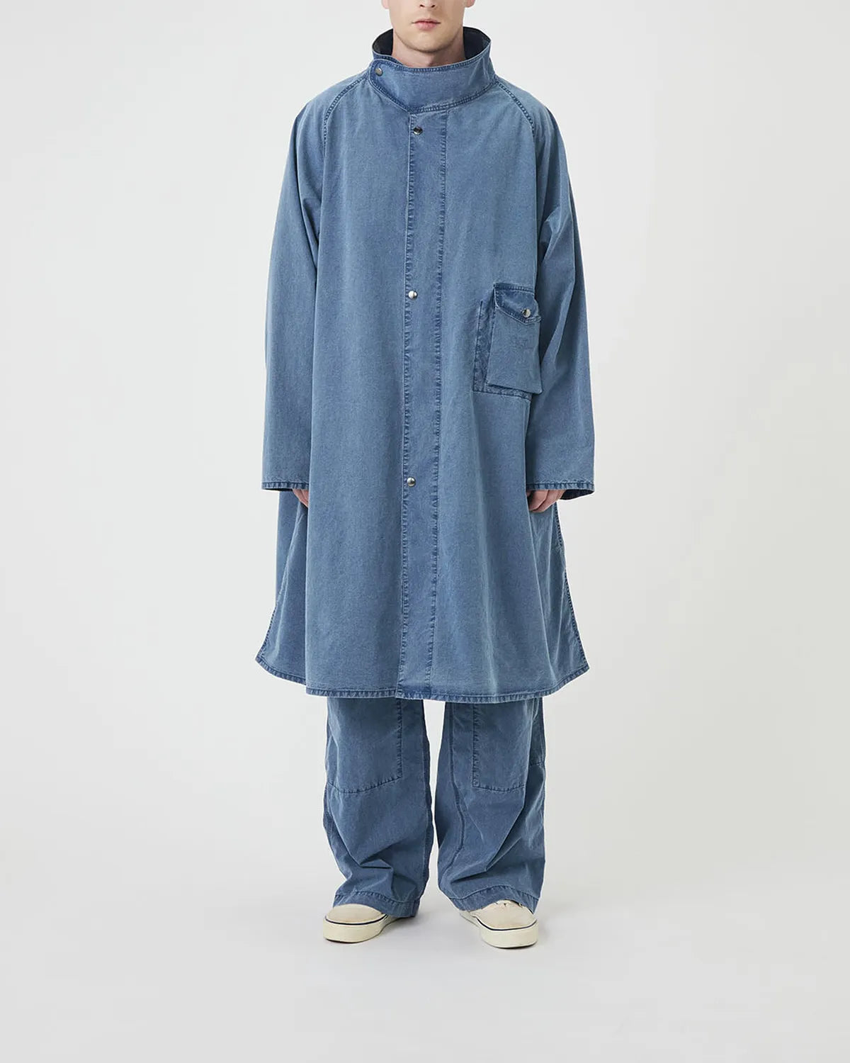nanamica / Indigo Weather Field Coat (S26SB001)