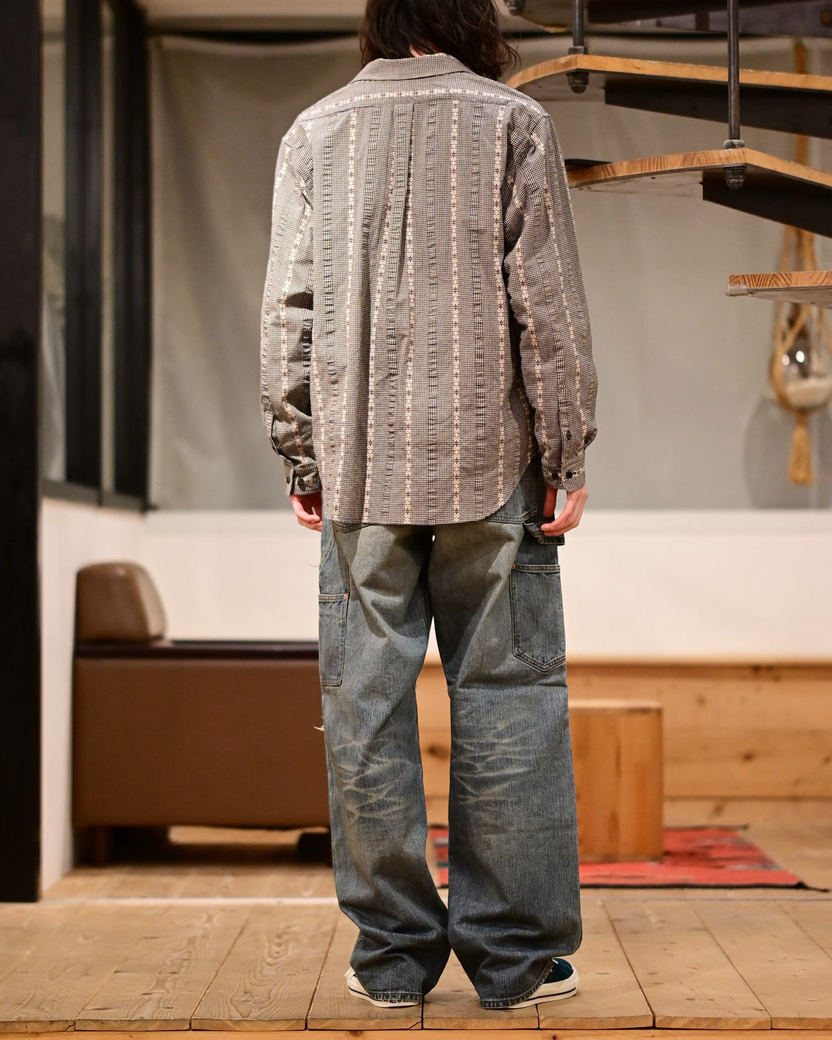 SUGARHILL / DISTRESSED MODERN DENIM PAINTER (26440433)