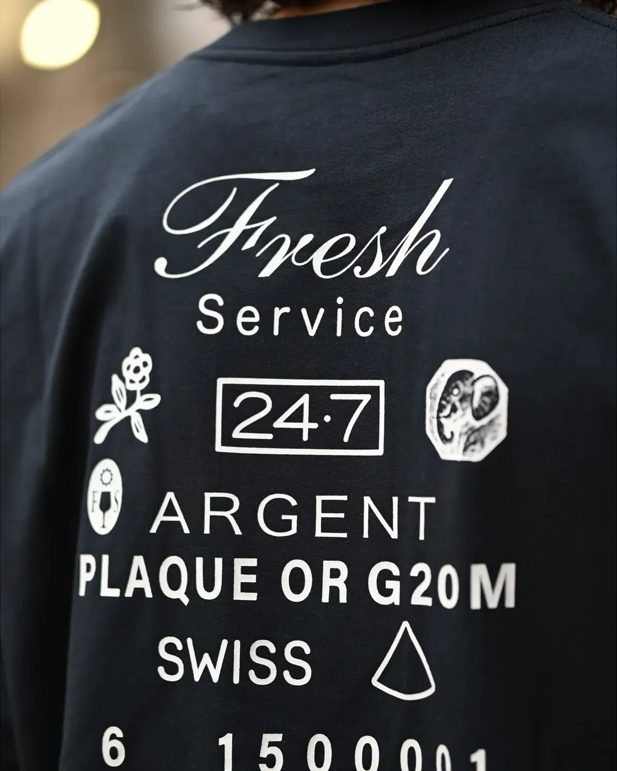 FreshService / CORPORATE PRINTED S/S TEE "TIMEPIECE" (FSC261-70151)