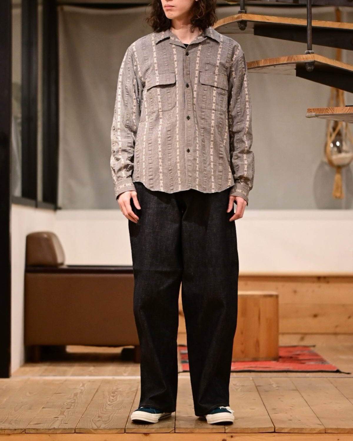 SUGARHILL / MODERN DENIM PANTS WIDE CUT (MODERN002)