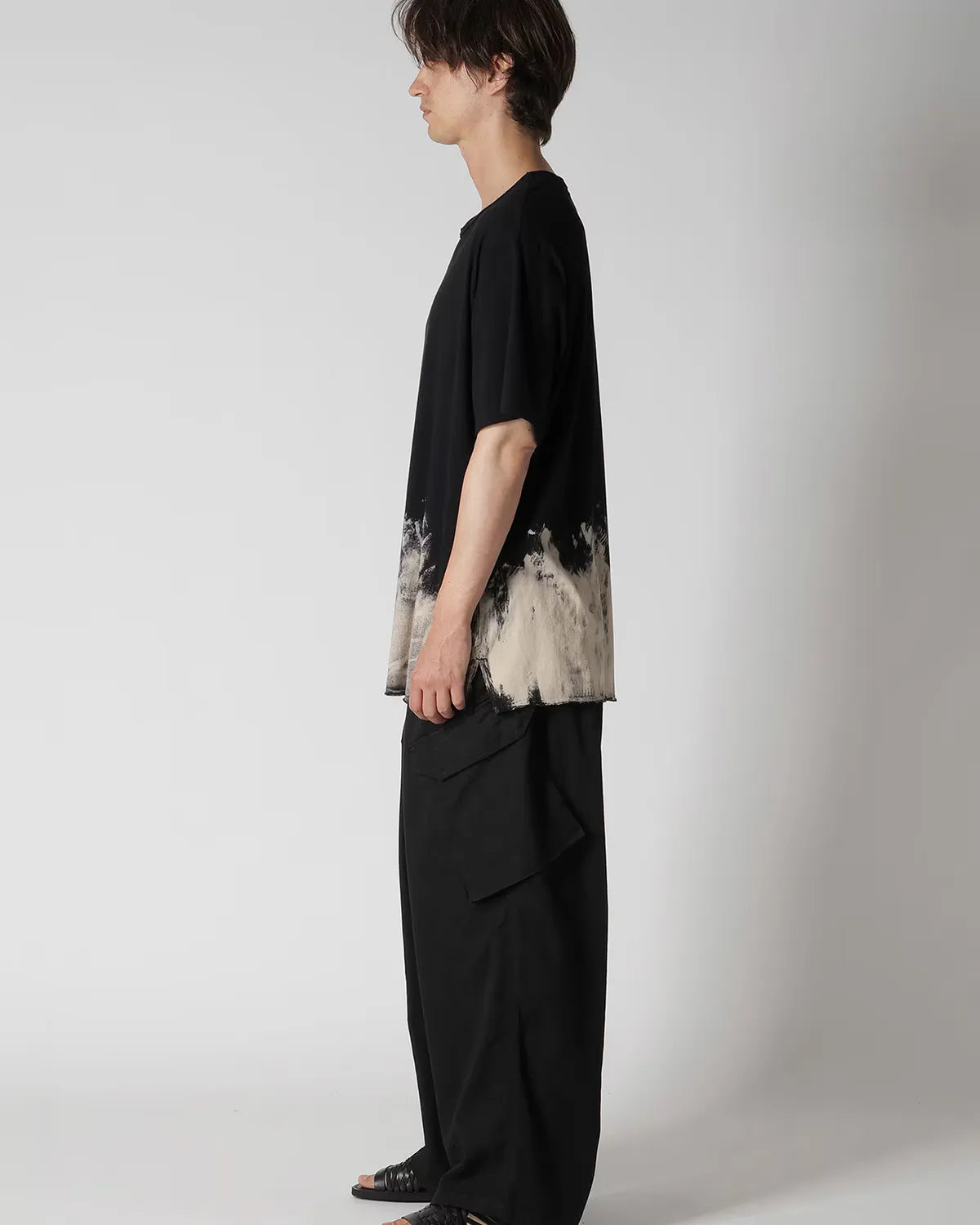 YOHJI YAMAMOTO / T-SHIRT (HK-T12-082-1)