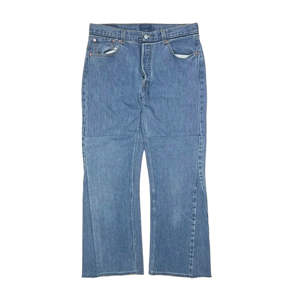 READYMADE の WIDE FLARE DENIM / 35×31 (RE-CO-BL-00-00-251-6)