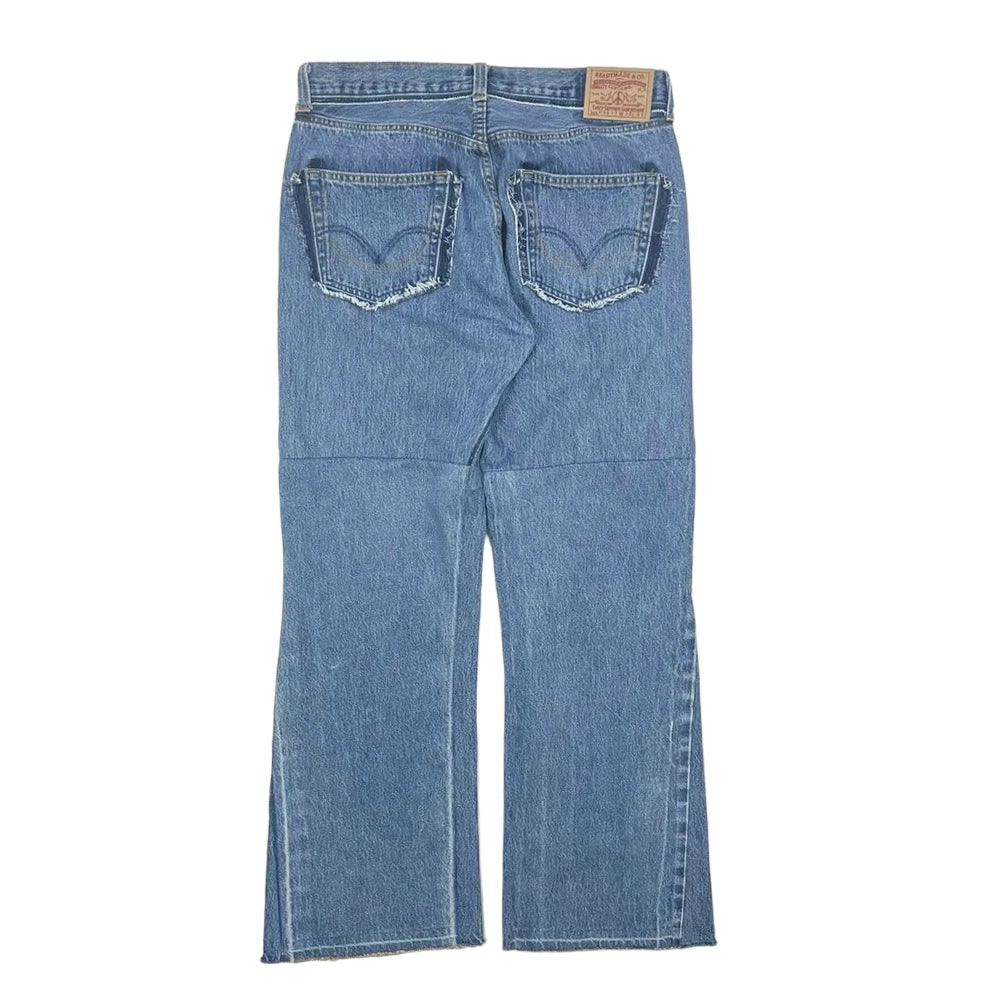 READYMADE / WIDE FLARE DENIM / 35×31 (RE-CO-BL-00-00-251-6)