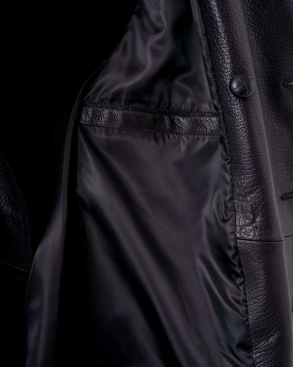 refomed × CCU / CCU LEATHER FORMAN COAT (RECO-CCU01)