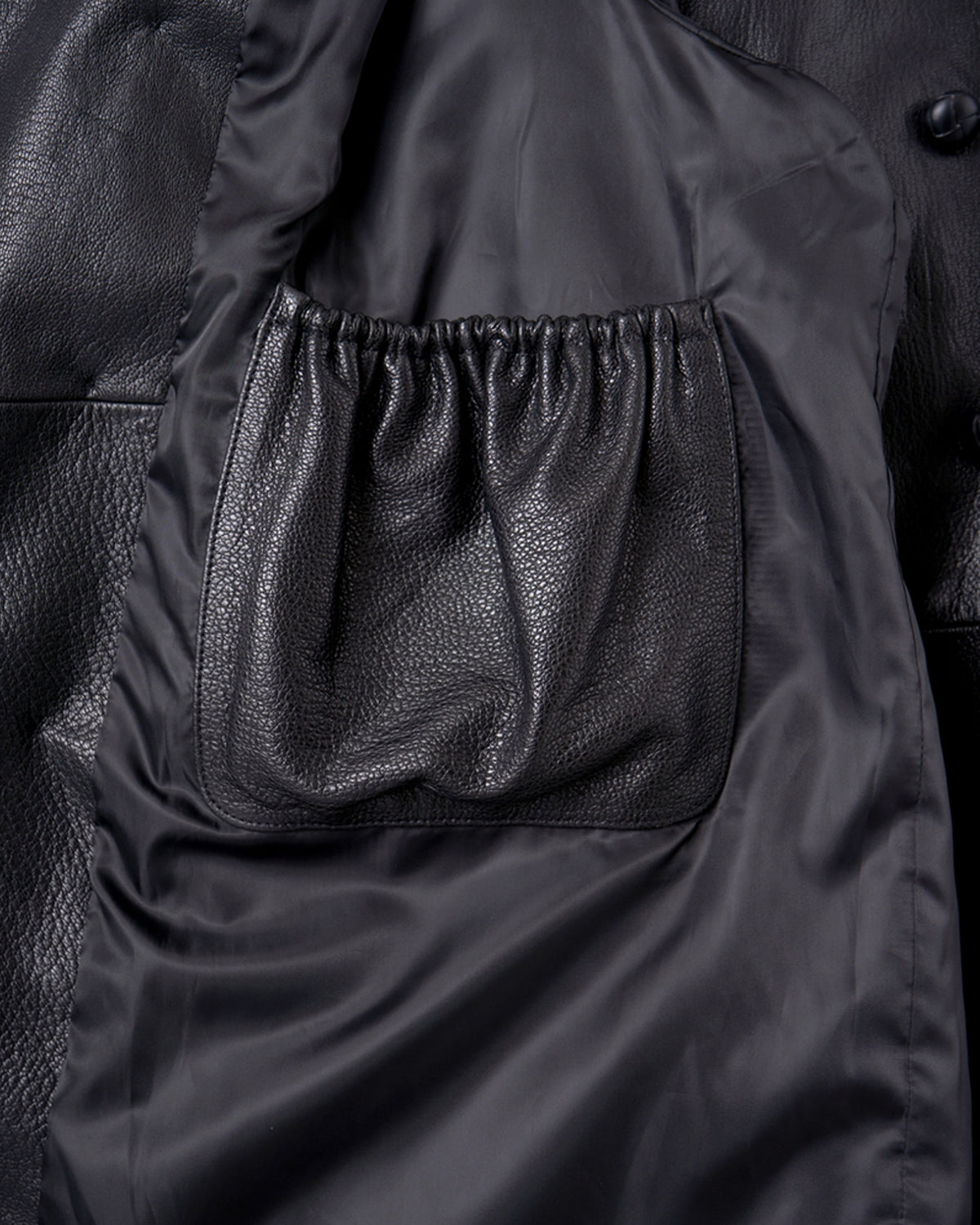 refomed × CCU / CCU LEATHER FORMAN COAT (RECO-CCU01)