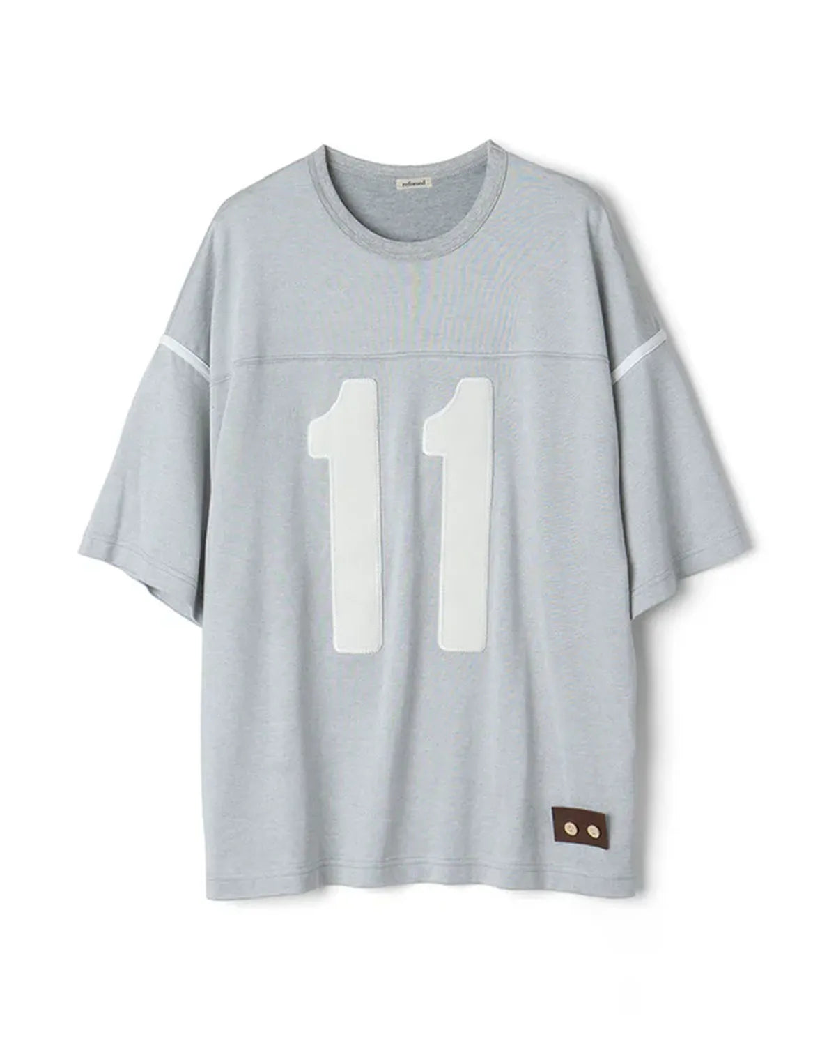 refomed の “11” FOOTBALL TEE (RECU-036)