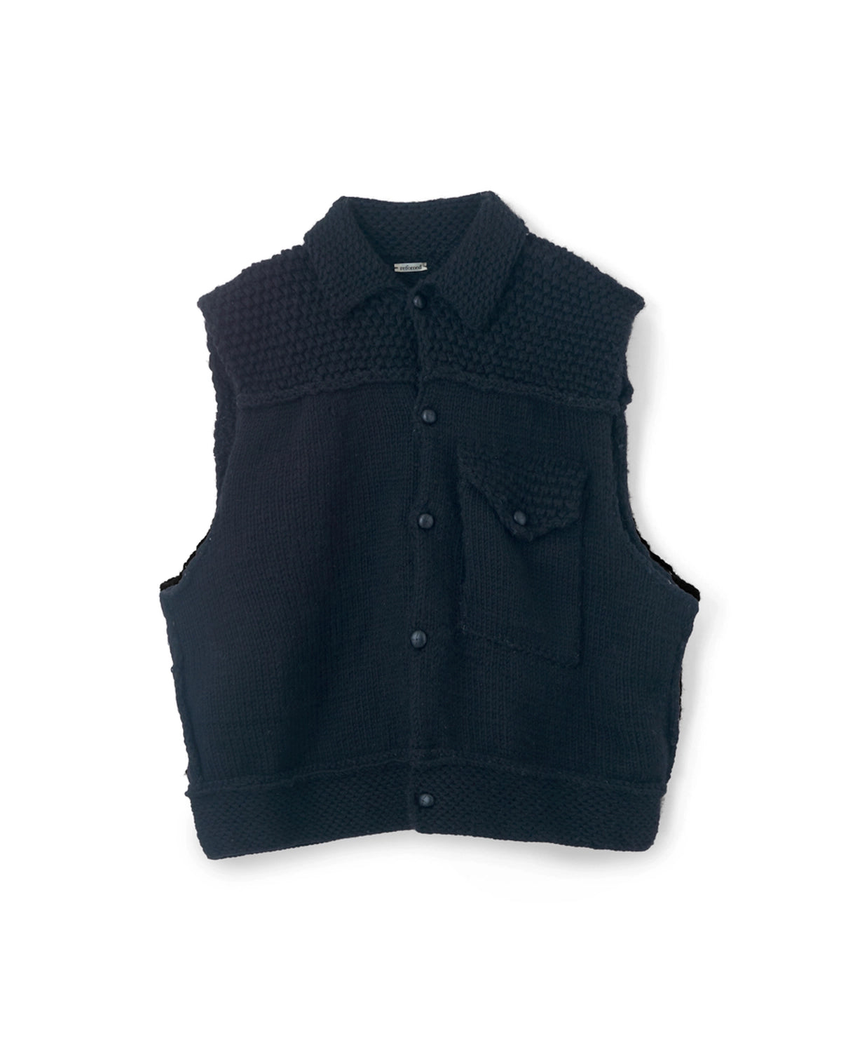 refomed の GRANNY KNIT VEST (REKN-012)