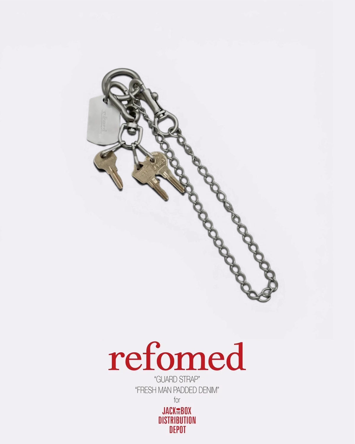 refomed (※ JACK IN THE BOX EXCLUSIVE ) の GUARD STRAP for JACK IN THE BOX (REAC-JB001)